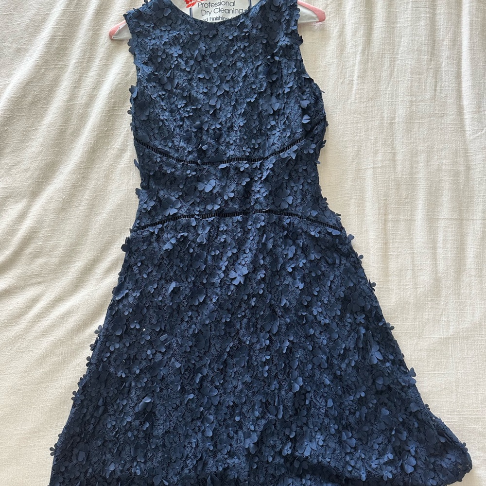 T Tahari Navy Blue Dress - Nordstrom